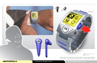 Bluetooth Headset Watch