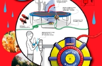Trampoline Water Toy